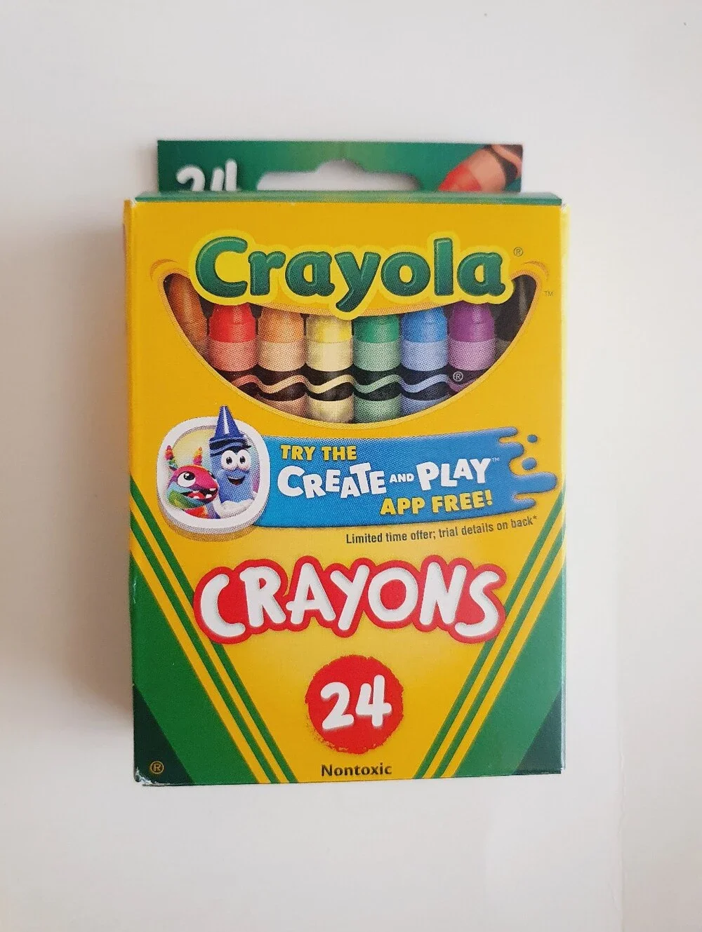 Crayola, Playschool & CraZArt 24 Count Assorted Color Crayons Lot of 6 Packs